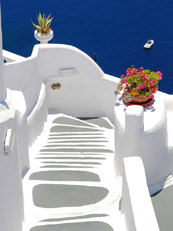 Steps Of Santorini